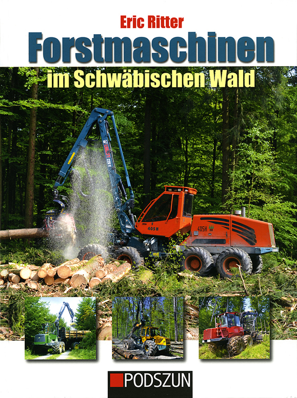 Forstmaschinen im Schwäbischen Wald
