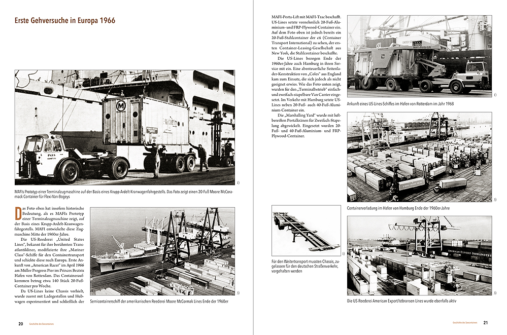 Geschichte des Seecontainers und der Intermodal-Wechselbehälter