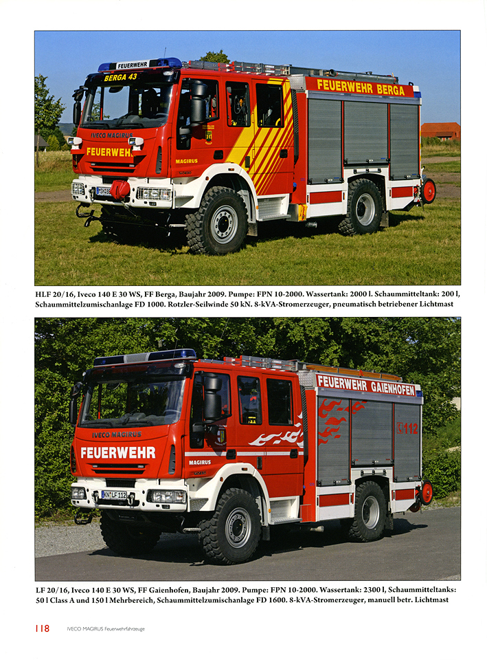 Iveco Magirus Feuerwehrfahrzeuge