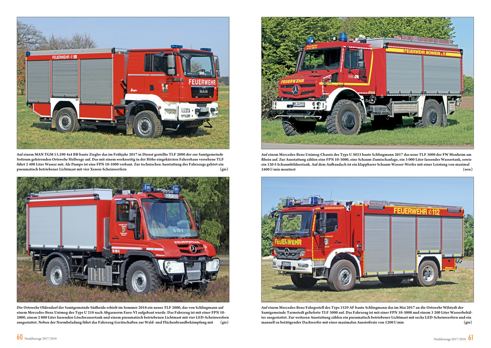 Jahrbuch Feuerwehrfahrzeuge 2019