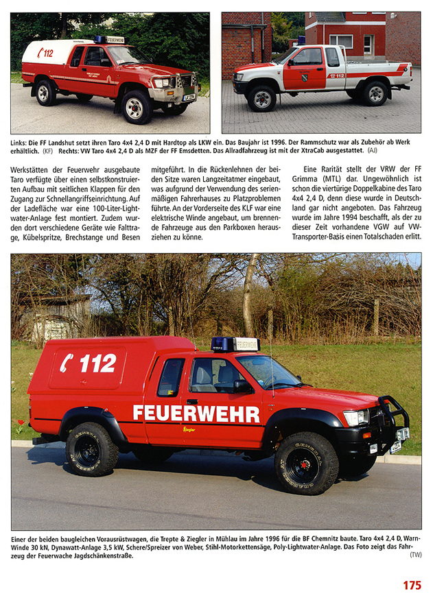 T. Waldmann: VW Feuerwehrfahrzeuge