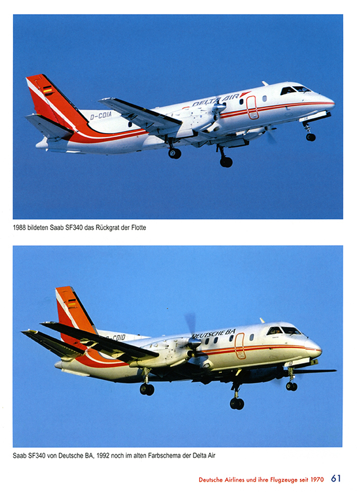 Deutsche Airlines und ihre Flugzeuge seit 1970