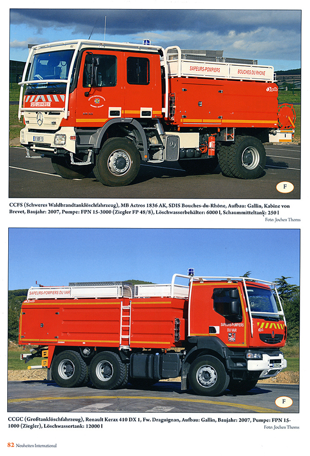 Jahrbuch Feuerwehrfahrzeuge 2009