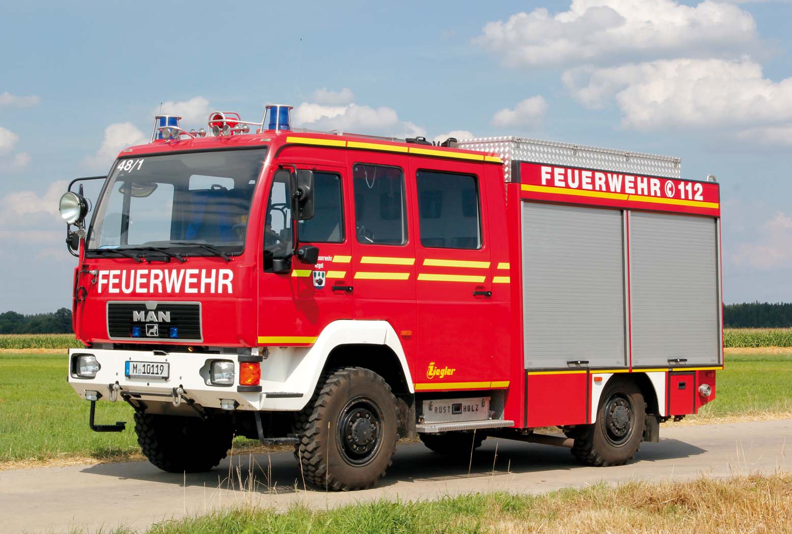 Feuerwehrfahrzeuge im Landkreis München