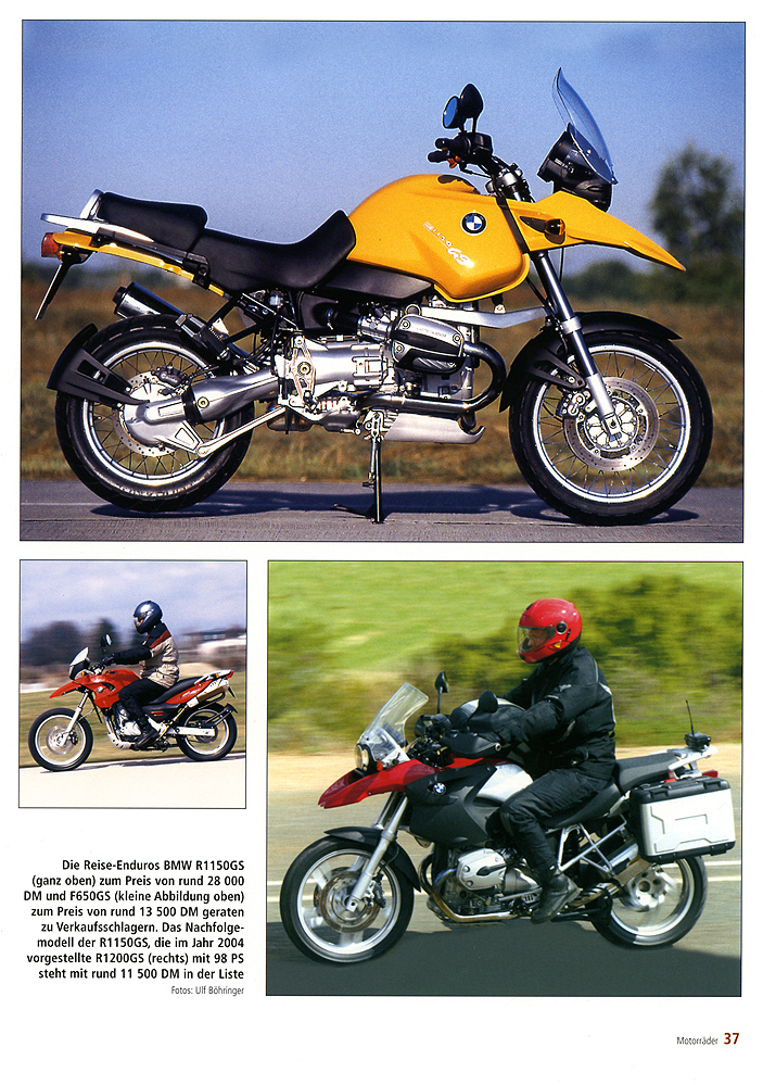 Udo Bols: Motorräder