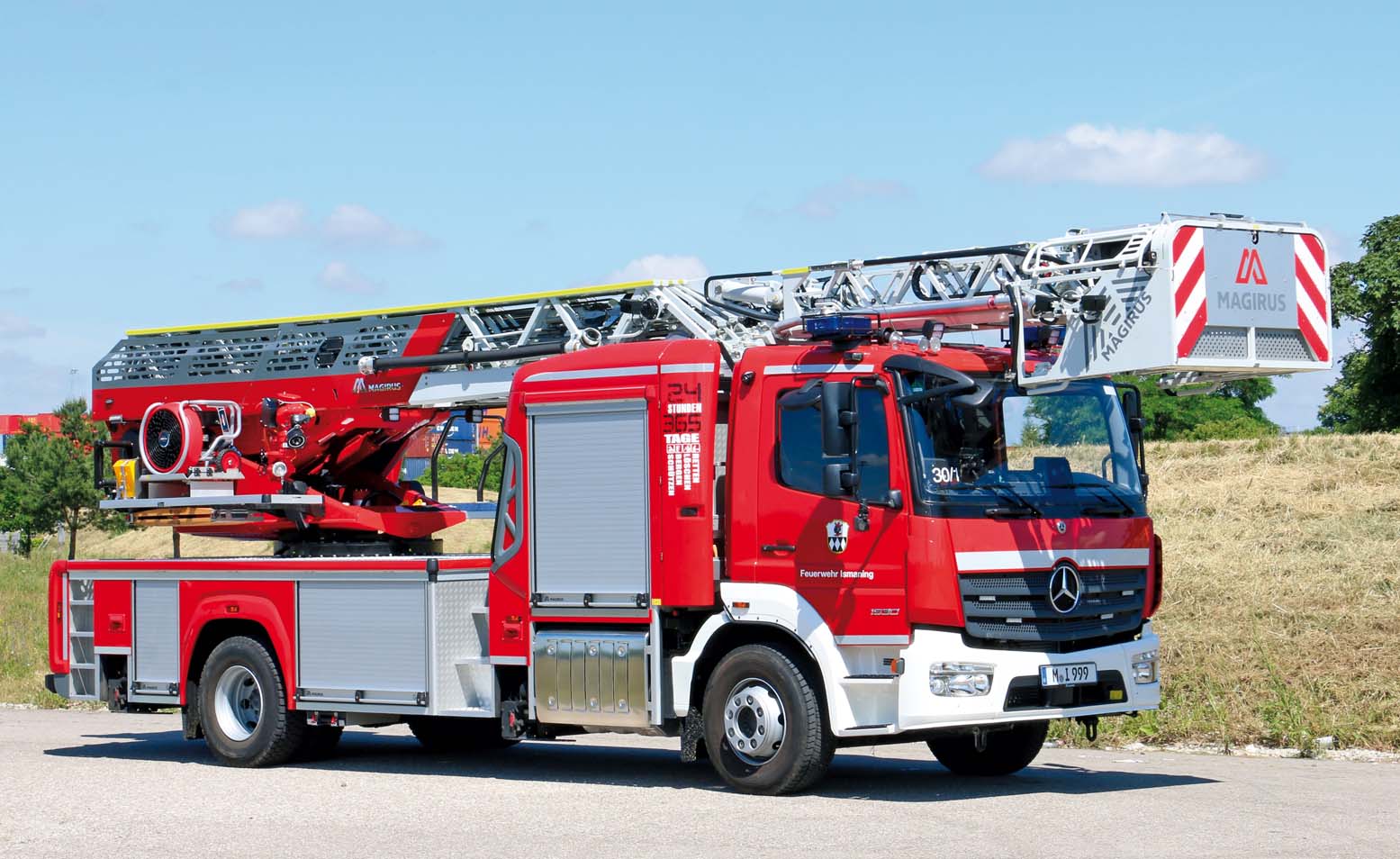 Feuerwehrfahrzeuge im Landkreis München
