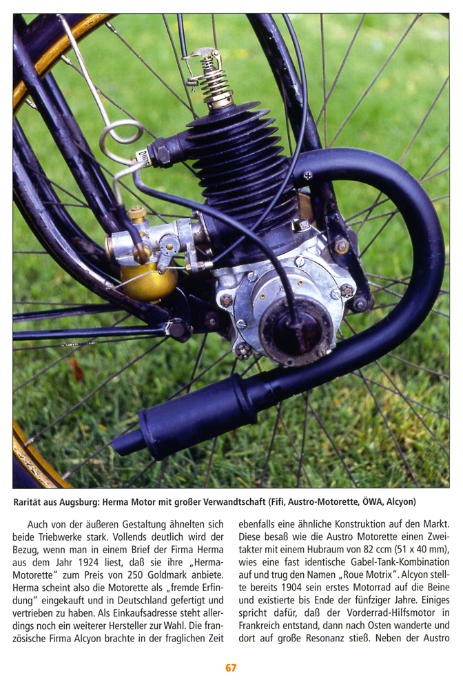 Manfred Nabinger: Fahrradmotoren