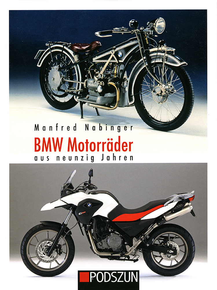 BMW Motorräder aus neunzig Jahren