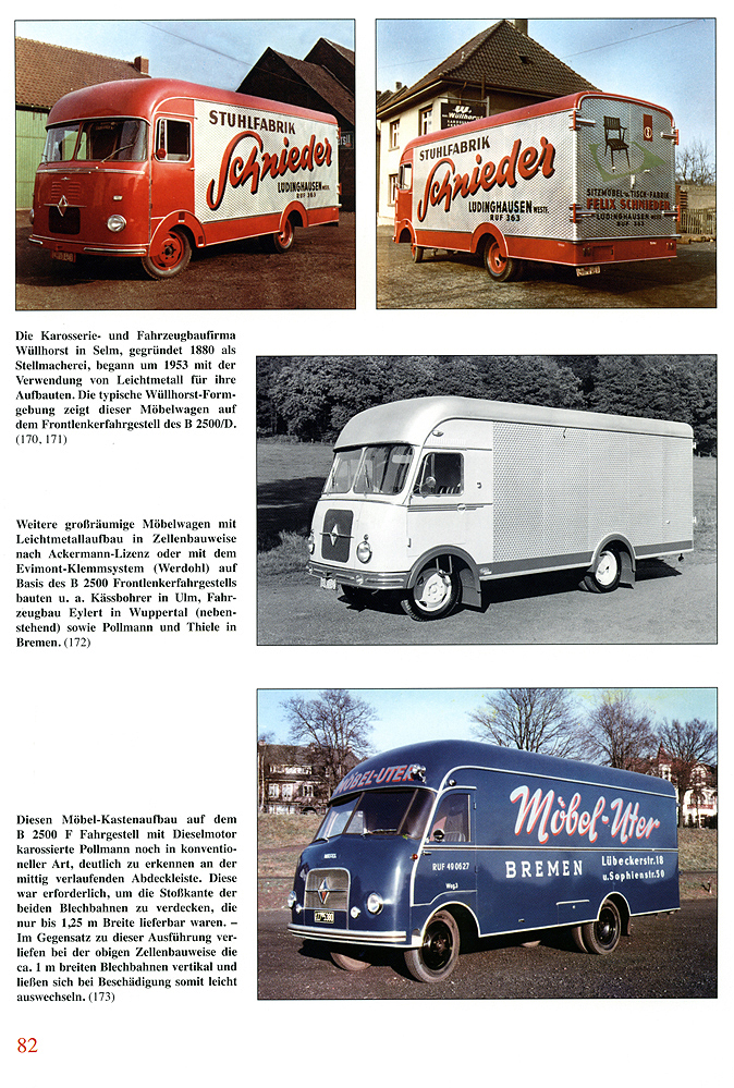 Michels: Borgward Lastwagen u. Omnibusse