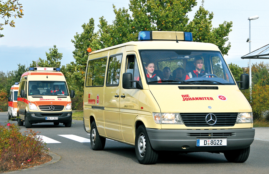 Die Fahrzeuge der Rettungsdienste und Hilfsorganisationen in Düsseldorf