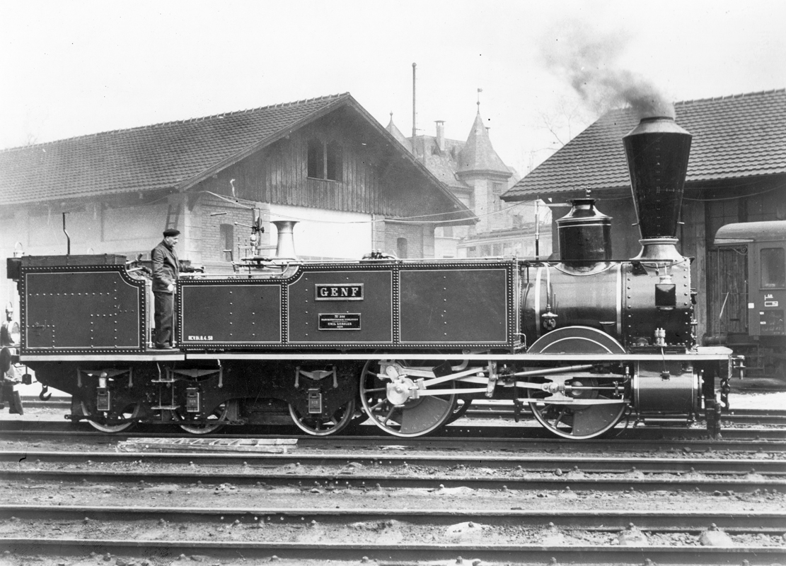 Fotoalbum der Maschinenfabrik Esslingen: Dampflokomotiven