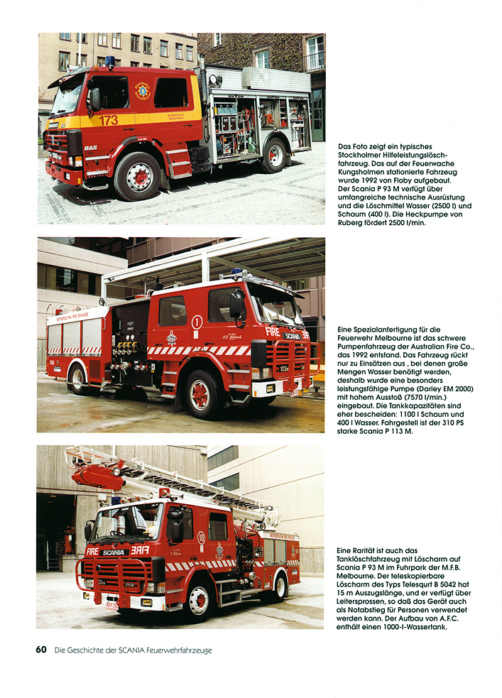 Scania Feuerwehrfahrzeuge