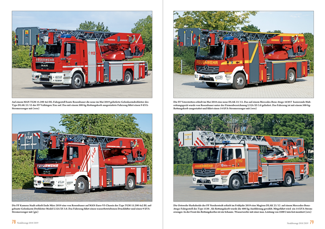 Jahrbuch Feuerwehrfahrzeuge 2020