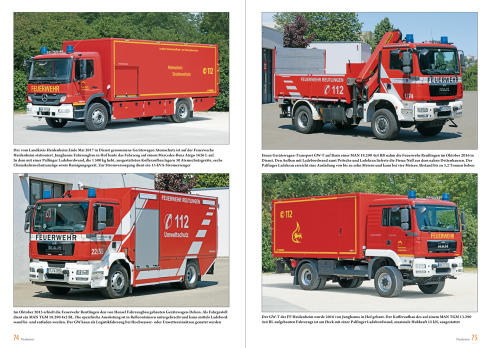 Jahrbuch Feuerwehrfahrzeuge 2018